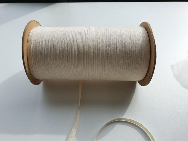 Fitas Nastro Algodão Lisas 6mm