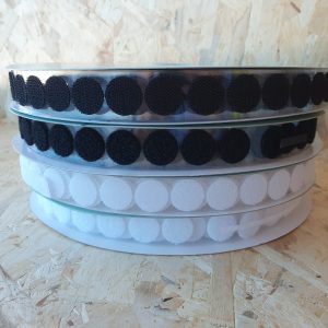 Velcro Moedas Adesivas 20mm