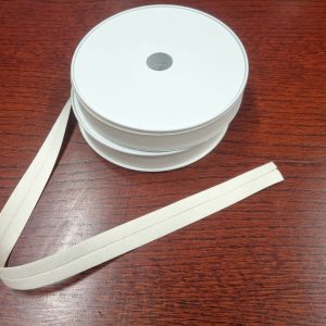 Fitas Viés Vincadas Algodão Orgânico Cru 18mm