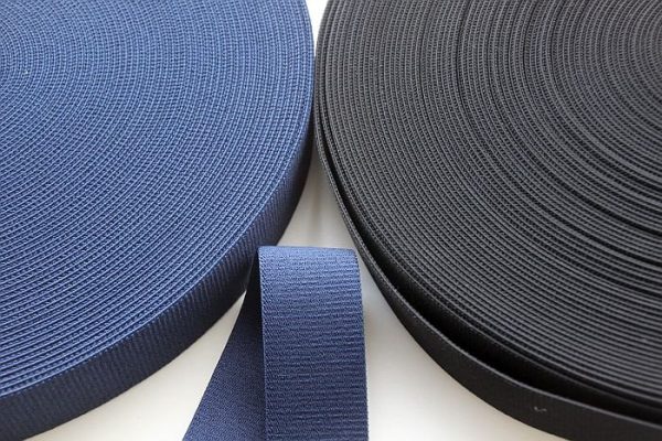 Elástico Jardineiras Preto ou Marinho 45mm